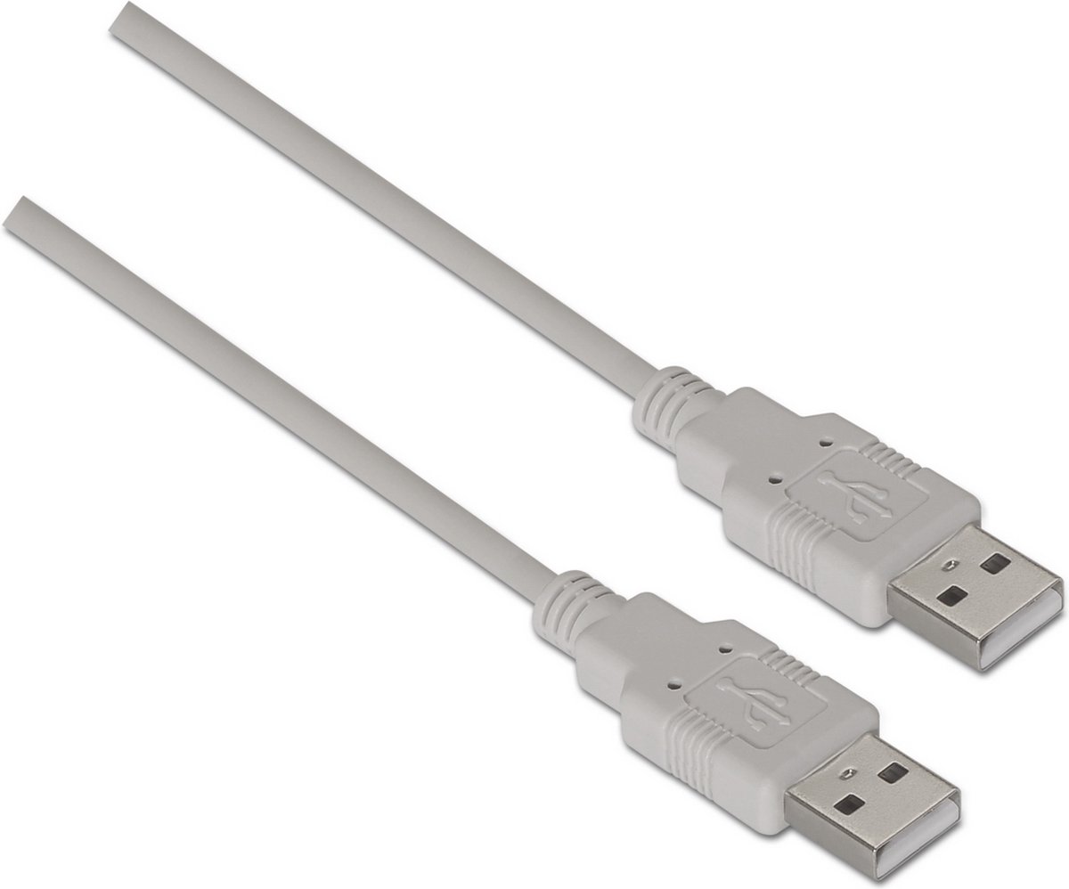 AISENS A101-0022 USB-kabel USB 2.0 2 m USB A Beige