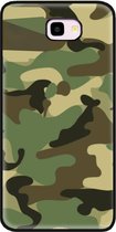 ADEL Siliconen Back Cover Softcase Hoesje voor Samsung Galaxy J4 Plus - Camouflage