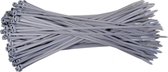 Kabelbinders 4,8 x 300 mm. grijs   -  zak 100 stuks