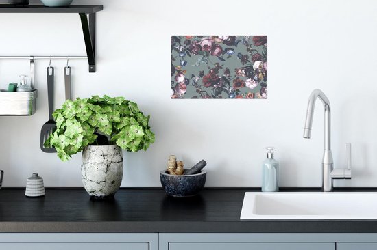 Affiche Fleurs - Roses - Rose - 30x20 cm