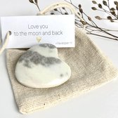 Bag ´Love you to the moon and back...´(Love, marriage, anniversary, wedding, girlfriend, friendship, personal present)