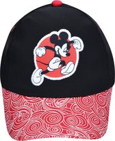 Disney Pet Mickey Mouse Junior Textiel Rood/zwart Maat 52