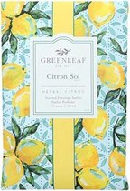 Greenleaf Geurzakje Citron Sol 17 Cm Geel