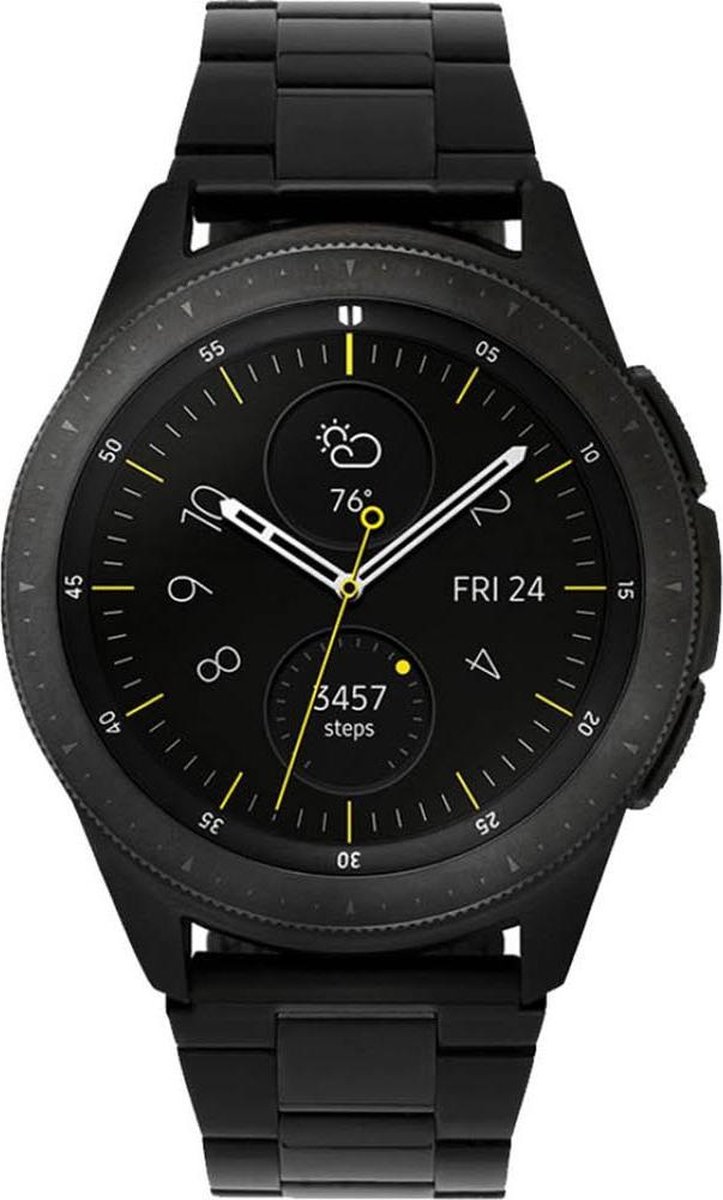Samsung Galaxy Watch - Staal - Schakelband - Special Edition - 42mm - Zwart  | bol.com