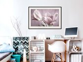 Poster - Pastel Tulips I-30x20