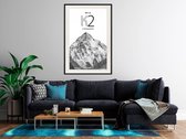 Poster - Peaks of the World: K2-40x60