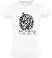 Prutser Dames t-shirt | Huis Anubis | Egypte | Egyptische goden | cadeau | Wit