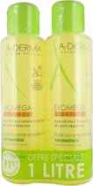 A derma Exomega Control Emollient Cleansing Oil Anti scratching 2 X500ml