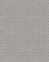 Ton sur ton behang Profhome DE120033-DI vliesbehang hardvinyl warmdruk in reliëf gestempeld tun sur ton glimmend zilver 5,33 m2