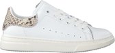 Hip H1219 Lage sneakers - Leren Sneaker - Meisjes - Wit - Maat 33