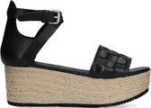 Shabbies 154020008 Sandalen - Dames - Zwart - Maat 36