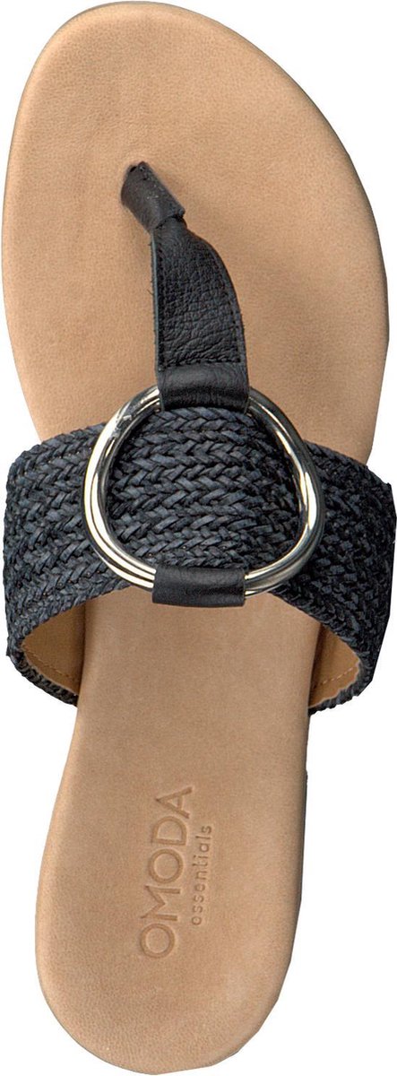 Omoda Dames Slippers - Zwart - Maat 39 | bol.com