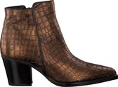 Roberto d'Angelo Irma Enkellaarsjes - Enkelboots - Dames - Brons - Maat 37