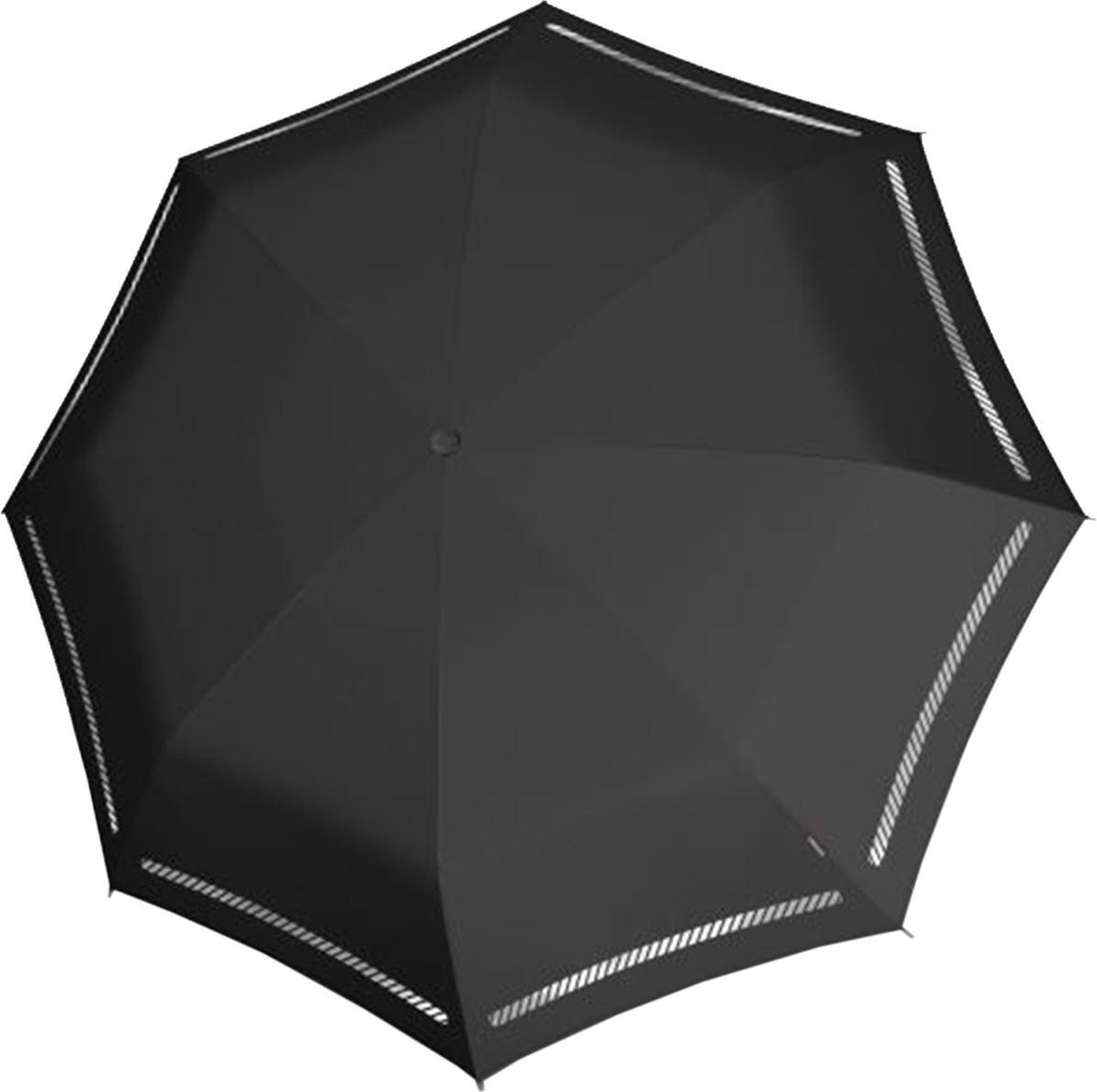 Knirps T-200 Medium Duomatic Paraplu reflective black