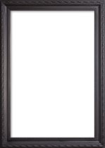 Barok Fotolijst 30x30 cm Zwart - Franklin