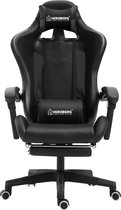 Herzberg HG-8080: Racing Car Style Ergonomic Gaming Chair - Black