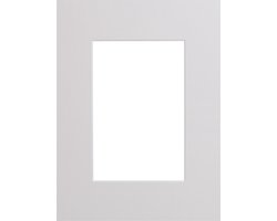 Passe-partouts 225 Zeer Wit 40x50cm met 29x39cm uitsnede (5 