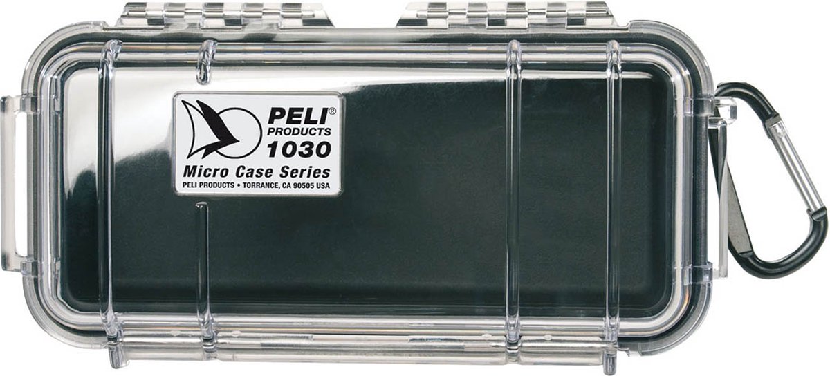Peli 1030 Waterdichte case voor smartphone Zwart
