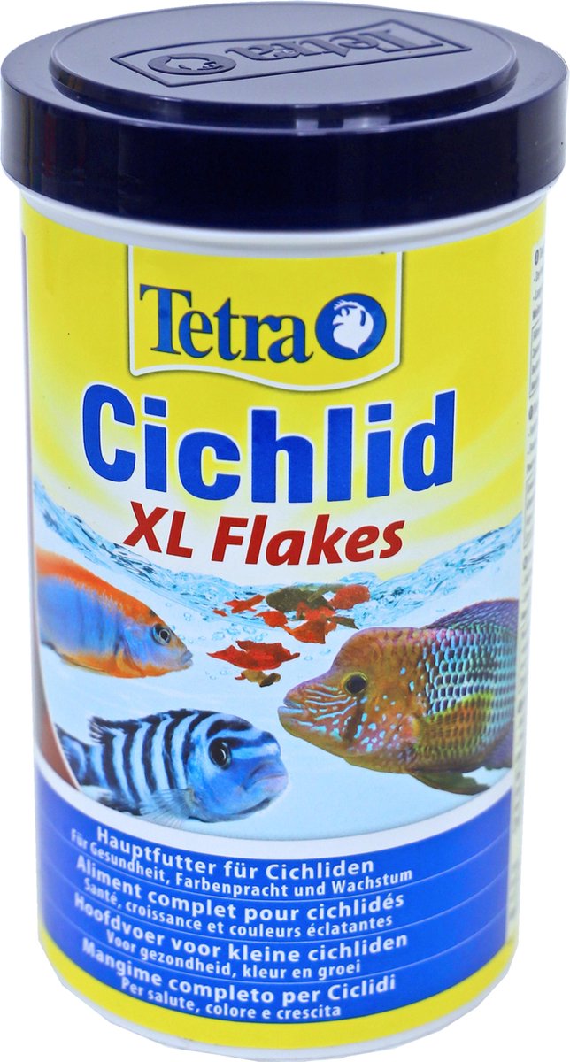 Tetra Cichlid XL-vlokken, 1 liter.