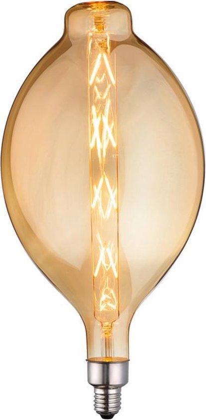 E27 LED-gloeidraad 8W BT180 citroenlamp - Warm wit licht - Overig - gouden - SILUMEN