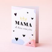 Nutcrackers Wenskaart Mama Ik Hou Van Jou