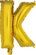 Amscan Folieballon Letter K 34 Cm Goud