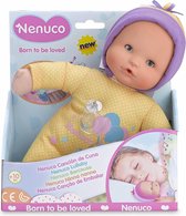 Pop Nenuco soft met slaapliedje geel 25 cm