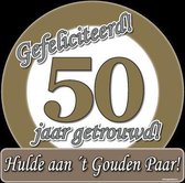 Paperdreams - Huldeschild - Special - 50 Jaar getrouwd