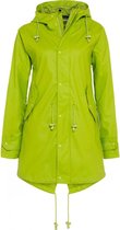 Lime groene dames regenjas / parka HafenCity® van BMS 6XL