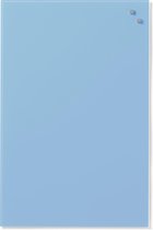 NAGA Magnetisch Glasbord Lichtblauw 40 x 60 cm