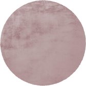 Vloerkleed - Eigentijds - Roze - Katoen - 160 cm x cm x 0,45 cm