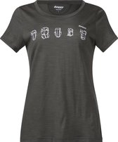 Bergans - Merino Wol Shirt - Snel drogend -  Snelle vochtafvoer - Ademend - Geurneutraliserend - Huidvriendelijk - Backpack Wool W Tee Vrouwen