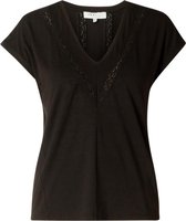 IVY BEAU Uta Jersey Shirt - Black - maat 38