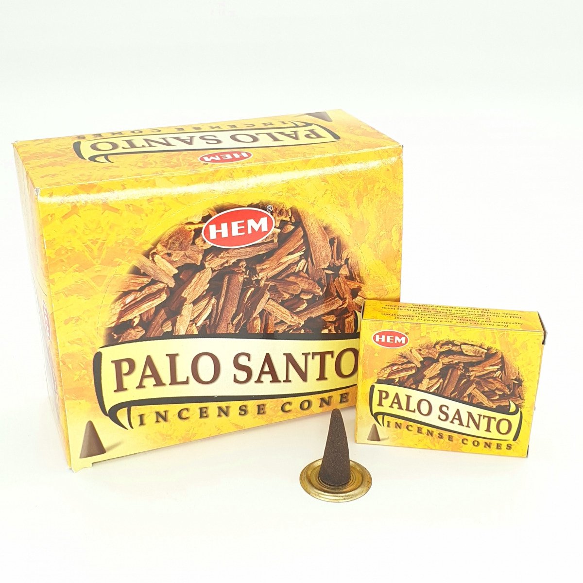 HEM wierook kegeltjes Palo Santo bruin
