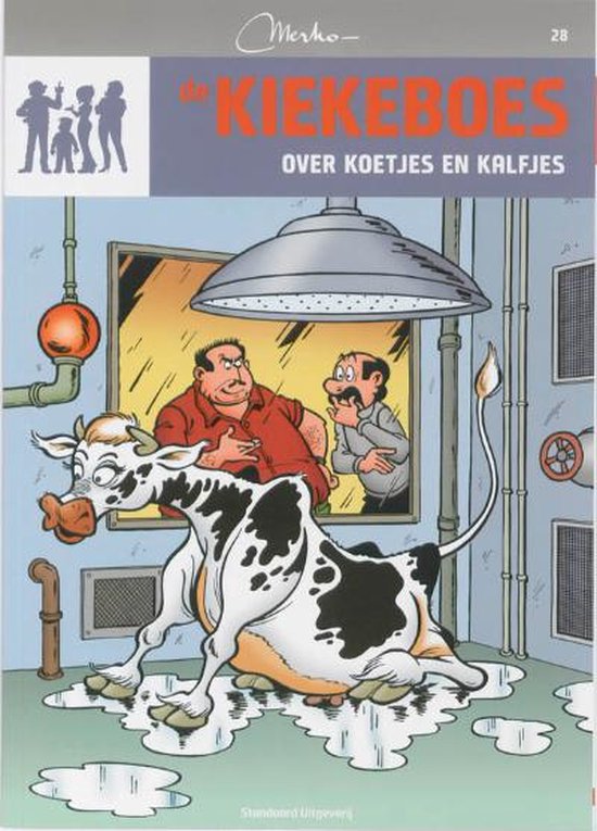 Cover van het boek 'De Kiekeboes 028 Over koetjes en kalfjes'