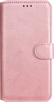 Xiaomi Mi Note 10 Lite Hoesje - Mobigear - Wallet Serie - Kunstlederen Bookcase - Roze - Hoesje Geschikt Voor Xiaomi Mi Note 10 Lite