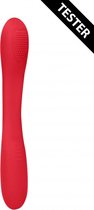 Double Ended Vibrator - Flex - Red - Tester  ELE016RED-TEST | Promotion Materials,Shots - Elegance
