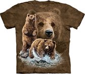 The Mountain T-shirt Trouver 10 Ours bruns T-shirt unisexe Taille M
