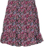 Vmkay Nw Short Skirt Wvn Rpt Ga 10249808 Pink Peacock/ditsy