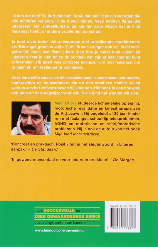 Ik kan dat niet! zegt mijn kind