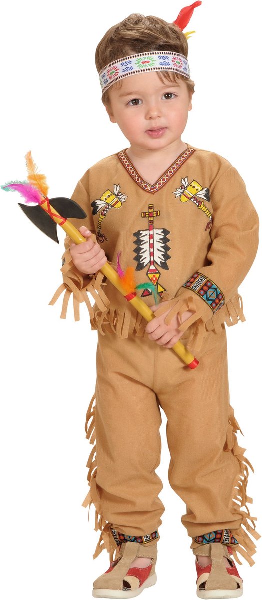 WIDMANN - Indianenpak voor jongens - 104 (2-3 jaar)