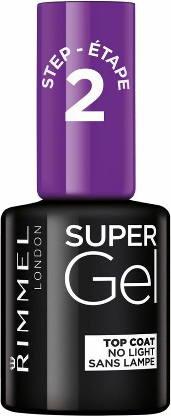 Rimmel London SuperGel Gel Nagellak Top Coat - 00 Transparant