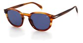 David Beckham Zonnebril 1007/s Heren Cat. 3 Rond Bruin/blauw