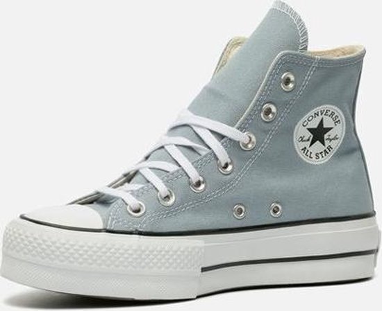 Leraar op school barrière koper Converse Chuck Taylor All Star Platform sneakers grijs - Maat 39.5 | bol.com
