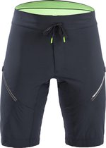 Q36.5 Baggy Short Adventure Zonder Zeem - Zwart - S