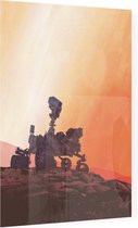Perseverance Rover on Mars (A), NASA Science - Foto op Plexiglas - 30 x 40 cm