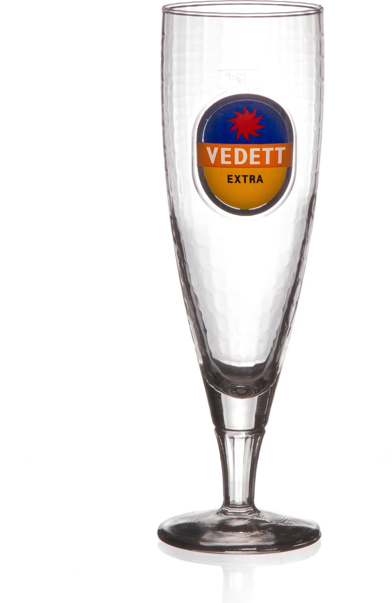 Verres à bière Vedett On Foot Extra 33 cl - 6 pièces | bol.com