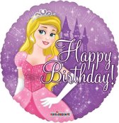 Helium ballon Prinses Happy Birthday | 46cm