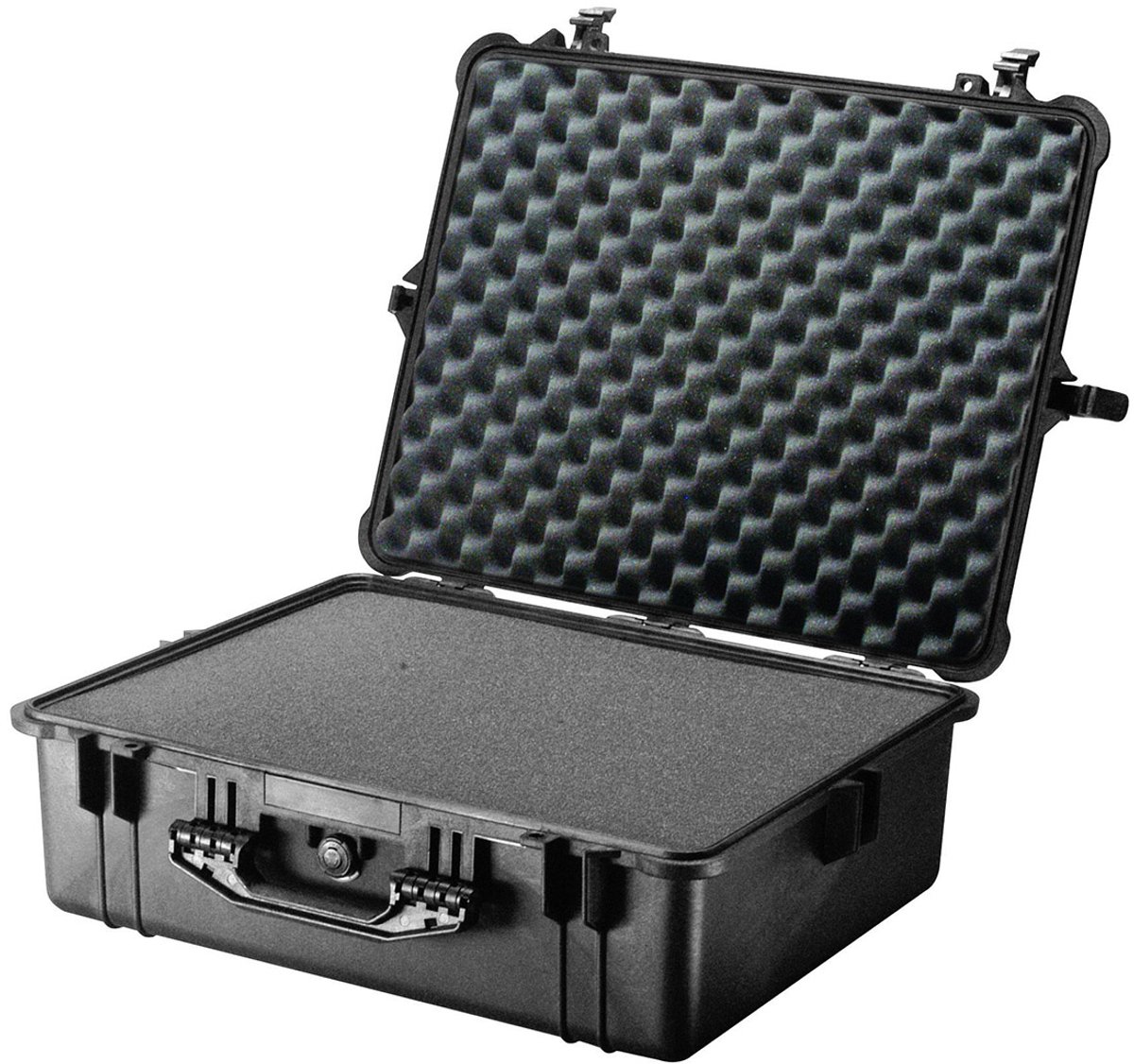 Peli 1600 Waterdichte Camerakoffer Zwart met Foam interieur
