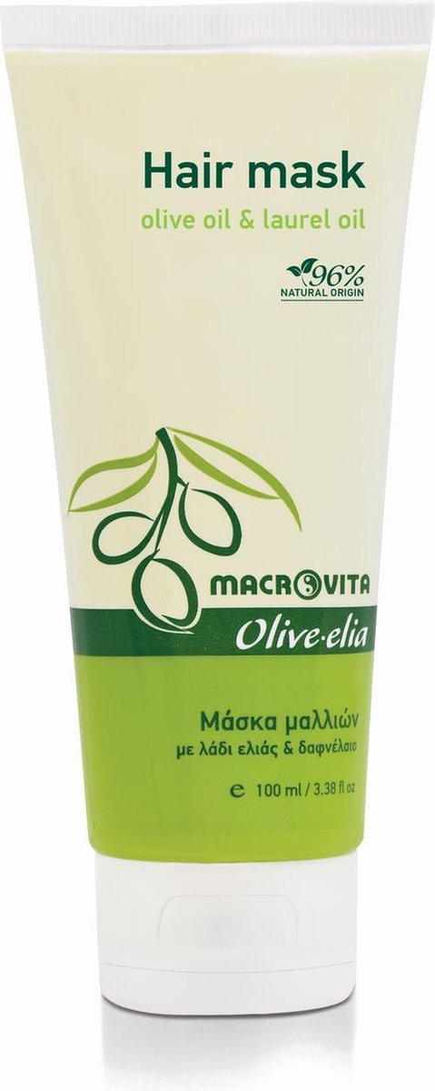 Olive-elia Haarmasker met Olijfolie (100ml)